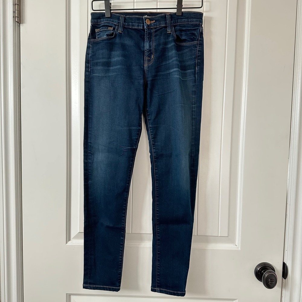 Revolve J Brand Atlantis Skinny Jeans Dark‎ Wash Denim Size 28